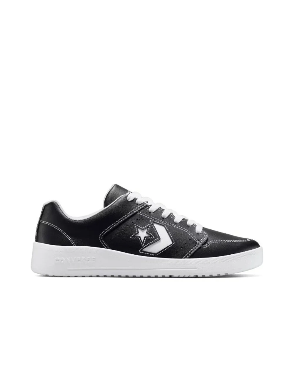Converse Kids'/Adult Day One Court Classic Sneakers - Black/White M 3/W 4.5